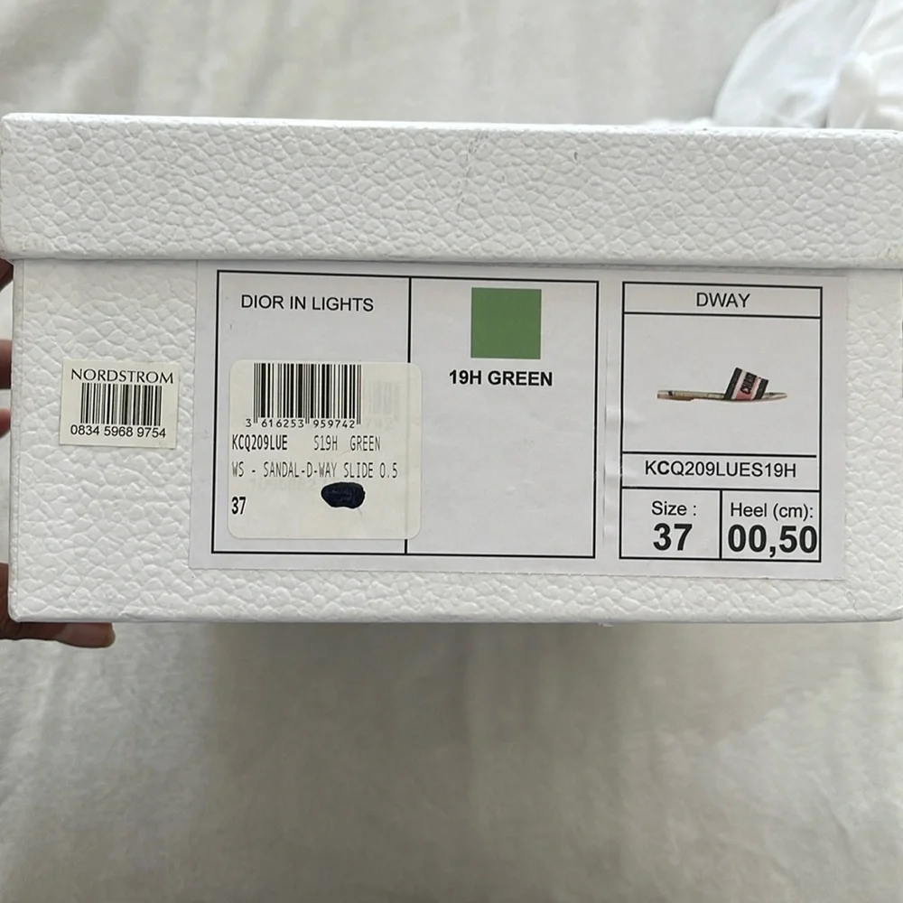Dior designer slide